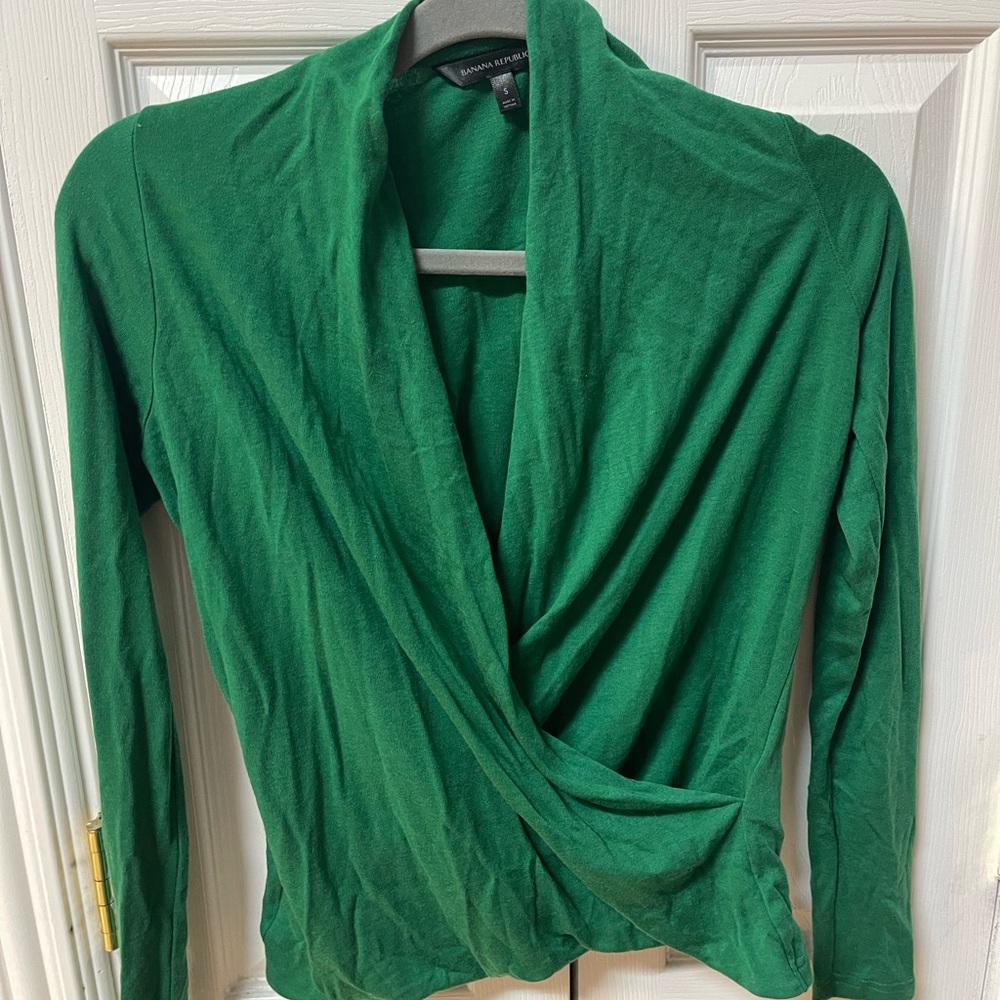 Banana Republic Wrap Top